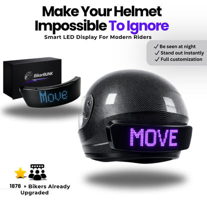 LED Screen Helmet